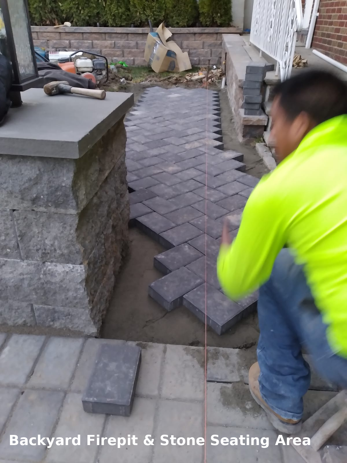Renovated Firepit Area
