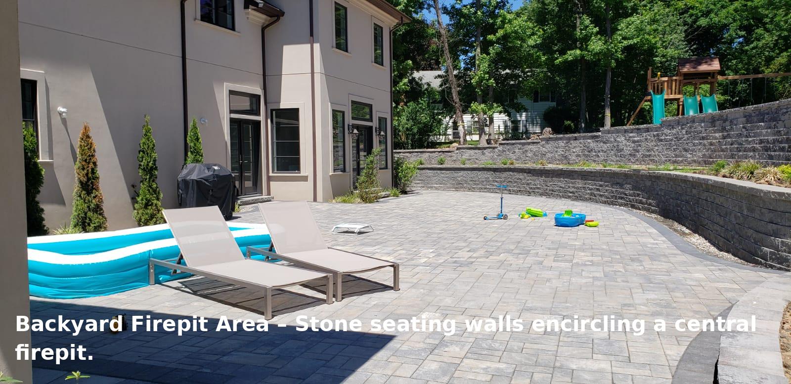 Backyard Firepit Area