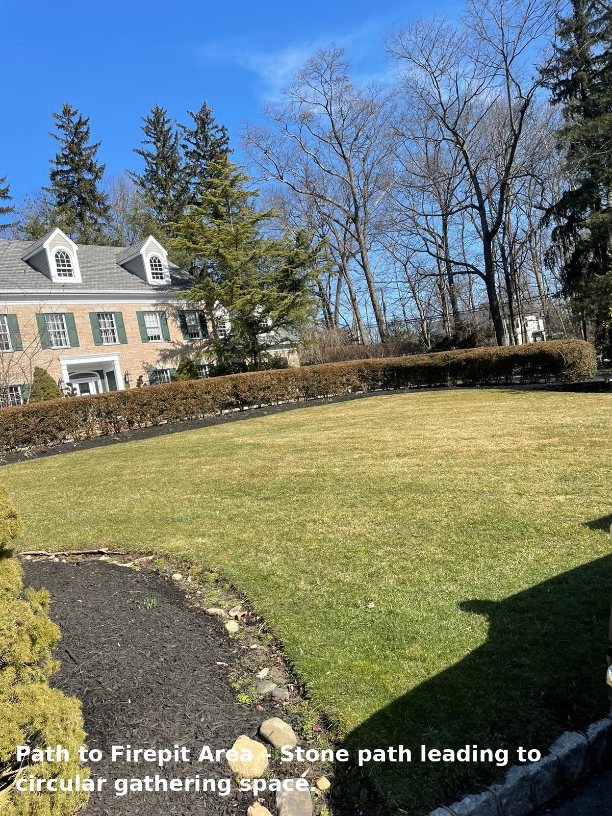 Path To Firepit Area