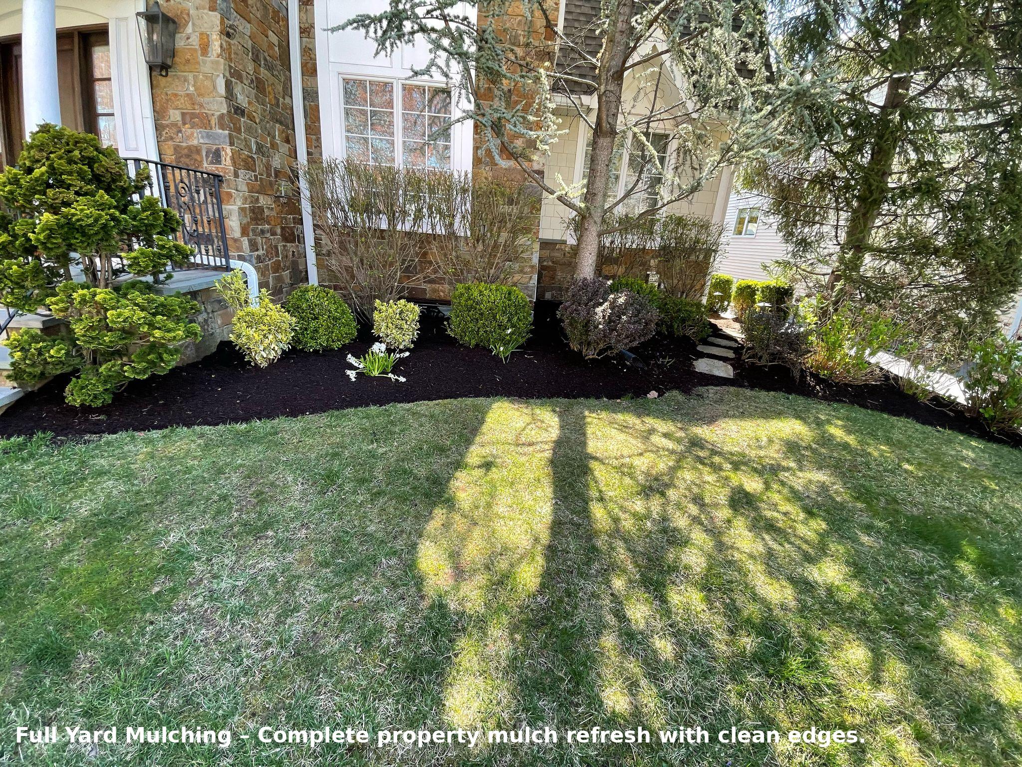 Full Yard Mulching