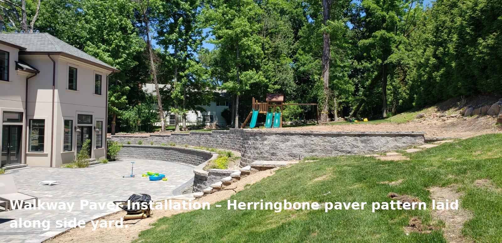 Paver Walkway